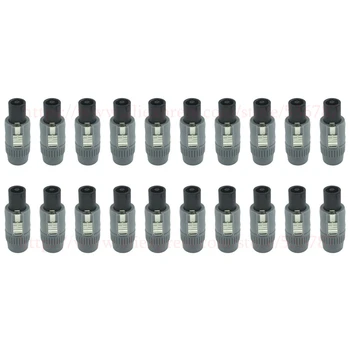 

30pcs/lot 4pin Ohm connector K4CF for speaker box microphone Stereo System