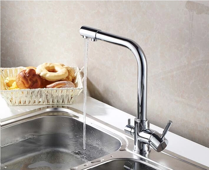 new arrival high quality Kitchen faucet brass material 360 degree