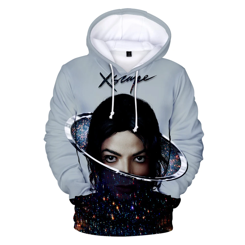 Мужская толстовка с капюшоном Michael Jackson теплый пуловер в стиле хип хоп Харадзюку
