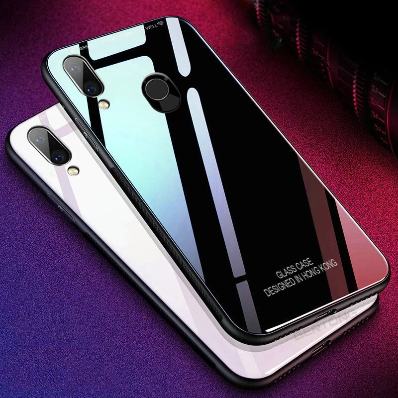 

Tempered Glass Cover Case For Huawei Honor 20 10 Lite 10i 20i 7A 7C Pro Phone Case Glossy Fundas Anti-scatch Coque