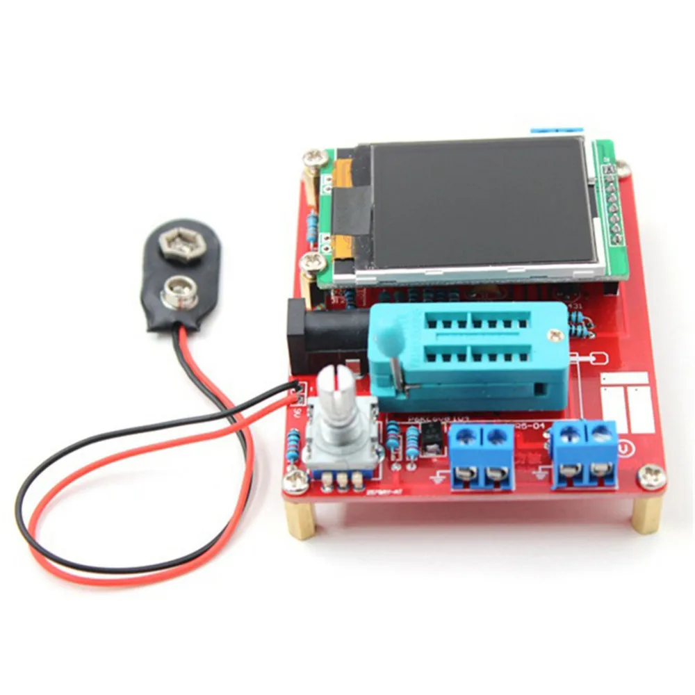 

GM328 Multifunctional Tester Transistor Tester Diode Capacitance ESR Voltage Frequency Meter PWM Square Wave Signal Generator