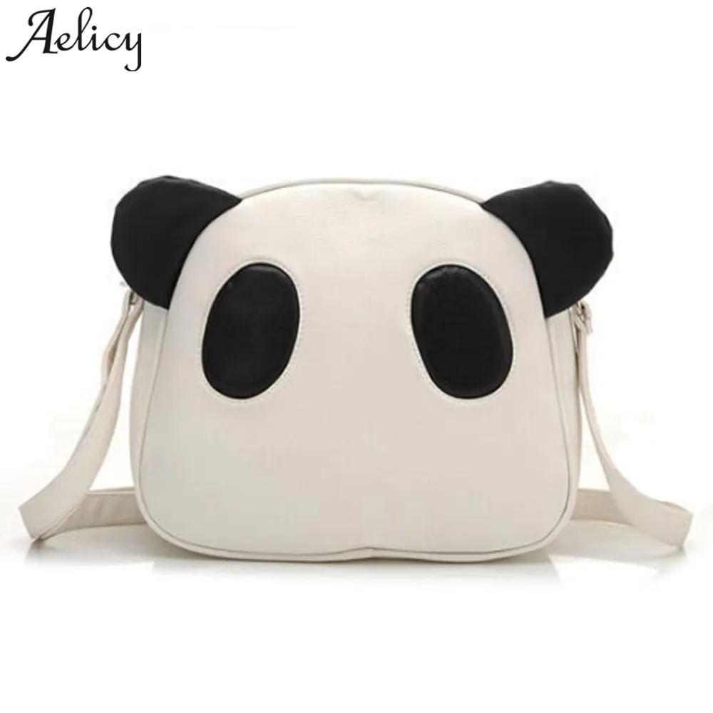 

Aelicy drop ship new 2019 hot selling @ Women's Fashion Cute Panda Leather Handbag Crossbody Shoulder Bags bolsa feminina sac