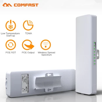 

3km Outdoor Wifi CPE CF-E314NV2 Wireless bridge 300Mbps 2.4Ghz wi-fi access point AP wireless extender Repeater Router 48V POE