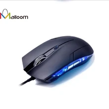 Malloom Новая оптическая Кобра 1600 dpi USB Проводная игровая мышь для игр ПК ноутбук черный