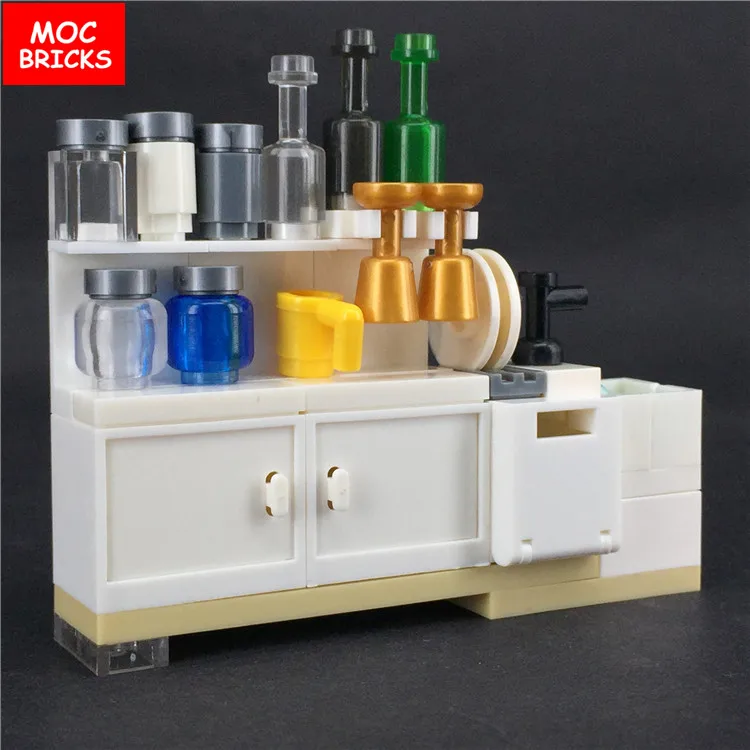 5 компл./лот кубики MOC неофициальных советников президента посуда модель