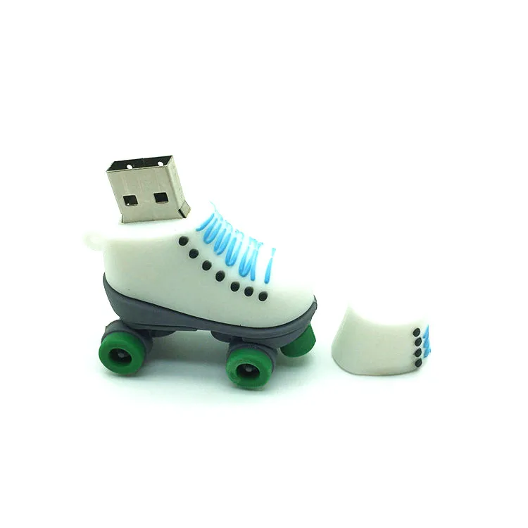 Высокая скорость USB 3,0 флешки Ледовые коньки ручка привод USB накопители подлинный 4 ГБ 8 ГБ 16 ГБ 32 ГБ доска для рисования обувь для скейтборда USB флэш-диск