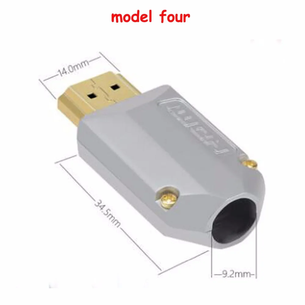 1 комплект Высокое качество позолоченный HDMI 2 0 разъем сварной Тип штекер с