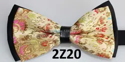2018 последняя версия мода формальное коммерческий Для мужчин лук галстук мужской Платья для вечеринок замуж хаки с бантом украшения