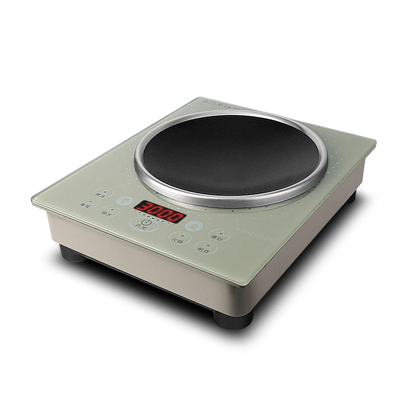 DMWD Desktop/Embedded Concave Induction Cooker 3000W High Power Waterproof Intelligent Hot Plate Portable Kitchen Cooker 220V