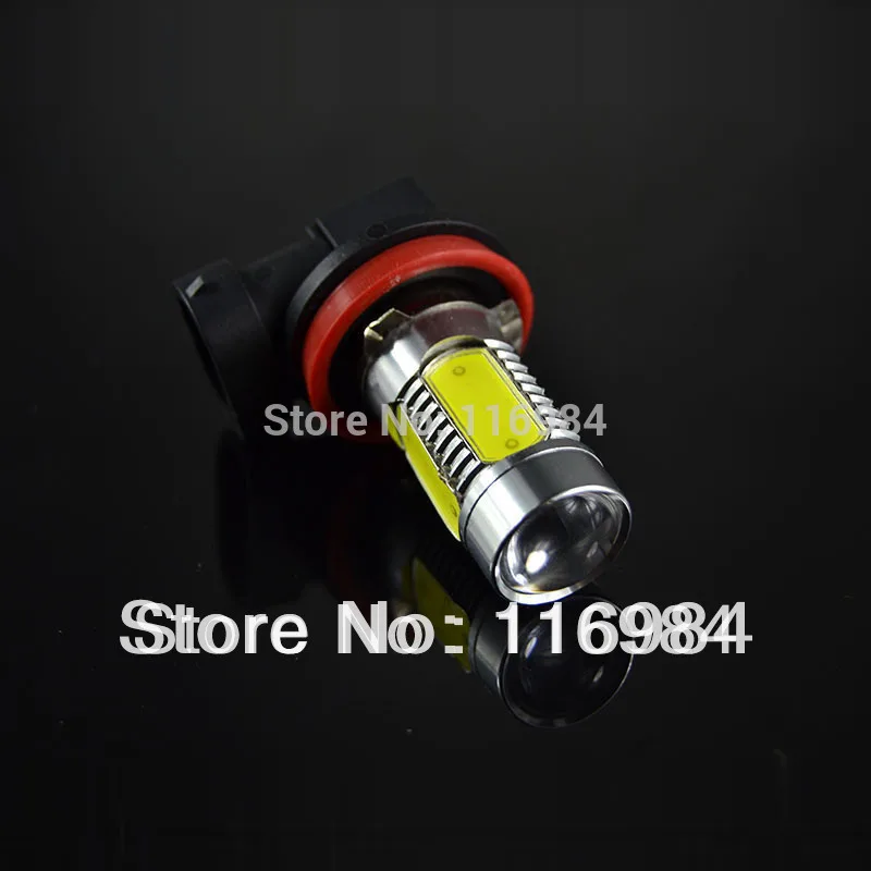 

1pcs H11/H8 High Power 7.5W LED Constant Currency DC 12V White HeadLight Bulb White H8 lamp H11 LED COB Bulb Car Auto
