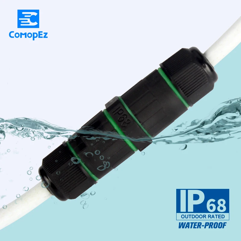 Waterproof Connector for Wire IP68 Connector CA8 PG9 3P ...