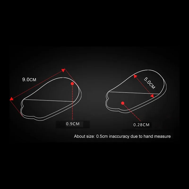 2 шт женские O/X Тип ноги корректор силиконовые стельки прозрачная обувь колодки пятки подушки для женщин и детей T179OLD