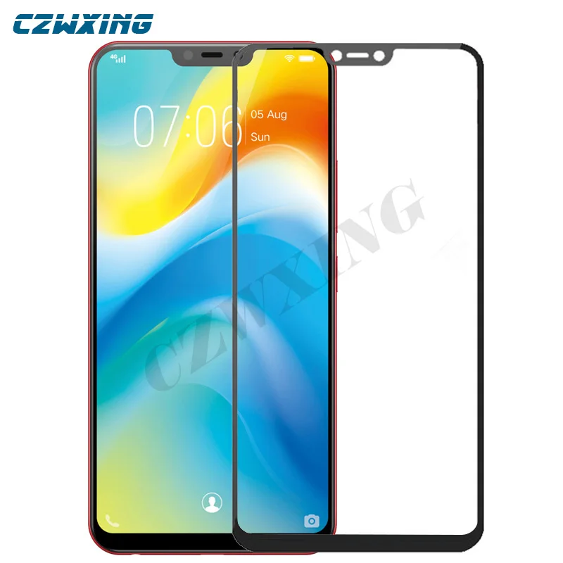 Tempered Glass Vivo Y85 Tempered Glass Vivo Y85 Screen Protector Vivo Y85 Y 85 VivoY85 6.22 inch Full Cover Protective Film (2)