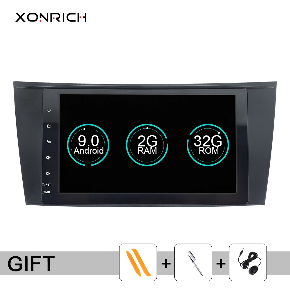 IPS 2din Android 9.0 Car DVD Multimedia For Mercedes Benz E-class W211 E200 E220 E300 E350 E240 E270 E280CLS CLASSW219 GPS Radio |