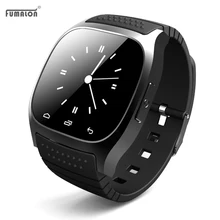 Waterproof Smartwatch M26 Bluetooth Smart Watch With LED Alitmeter Music Player Pedometer For Android Smart Phone T30