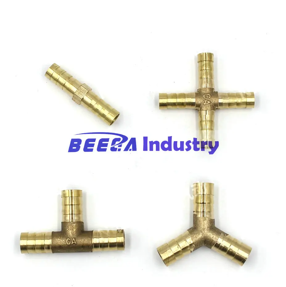two way, Tee type, Y type, cross type brass fitting, for air/gas