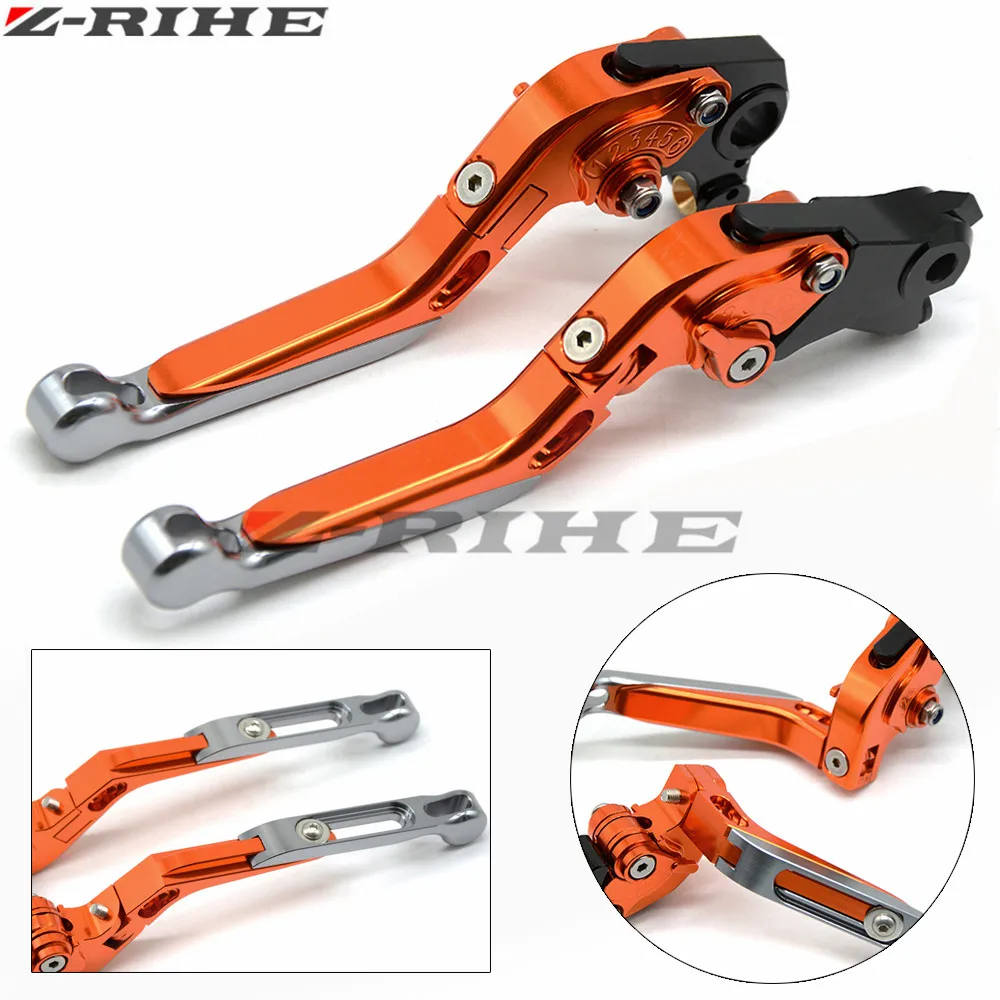 Для rc 039 CNC мотоциклетный складной Регулируемый Алюминиевый рычаг тормоза рычаги