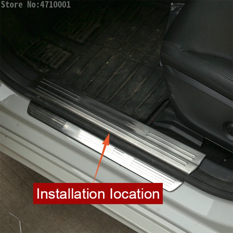 Front/&rear Door Inner Storage Box 4pcs For Mercedes Benz A-Class W176 2012-2016