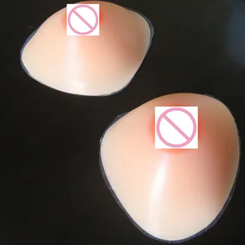 

900g/Pair D/E Cup Triangle Shape Realistic Boobs False Artificial Silicone Breasts Forms Crossdressing Makeup Kit Breast