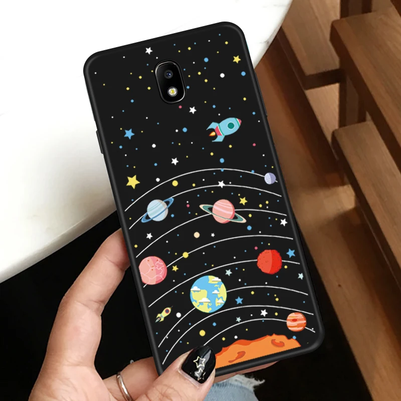Demasiado suave funda de silicona para Samsung J7 2017 Coque de dibujos animados lindo de silicona 3D estampado cubierta de la caja para Samsung Galaxy J7 Pro J730 Fundas