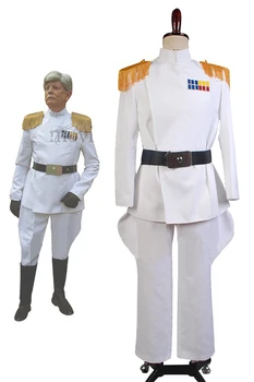

Star Imperial Officer White Grand Admiral Uniform Cosplay Costume full set