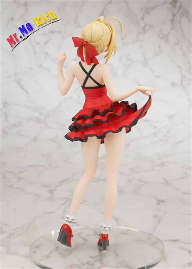 25 см аниме Fate/extra Ccc Servant Saber Nerone Figura del Pvc 10 &quotCollezione Hobby модель Bambola Migliore Regalo