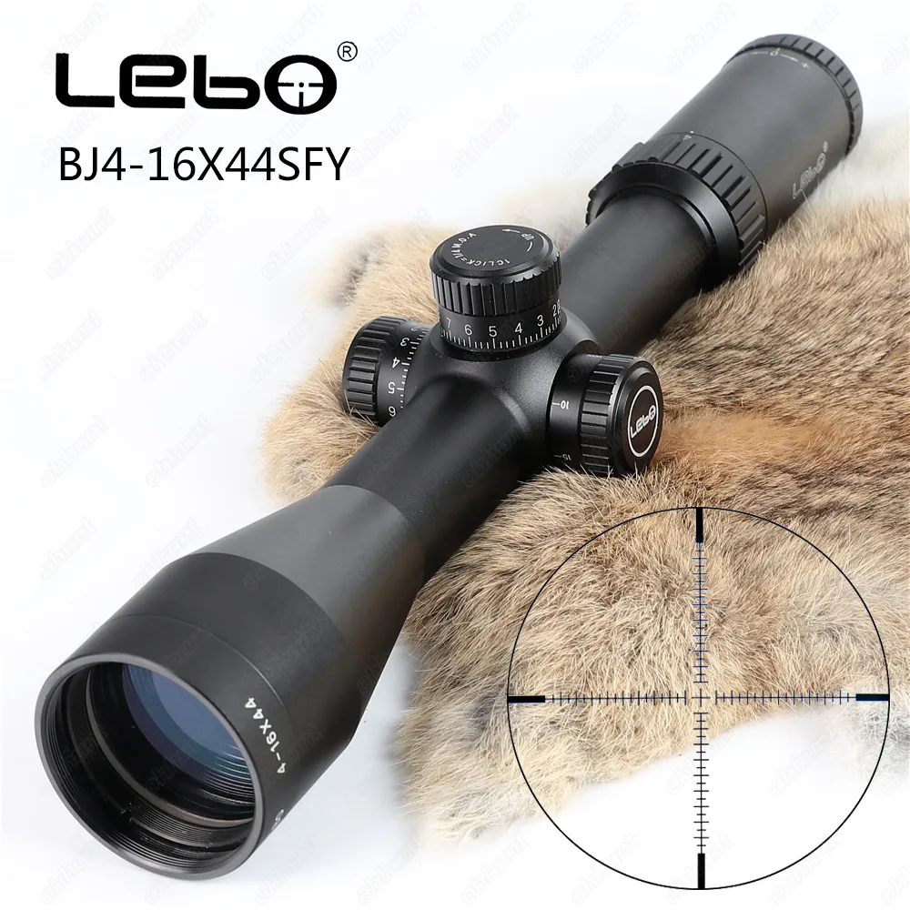 LEBO BJ 4 16X44SFY Tactical Rifle Scope Side Parallax Adjustment