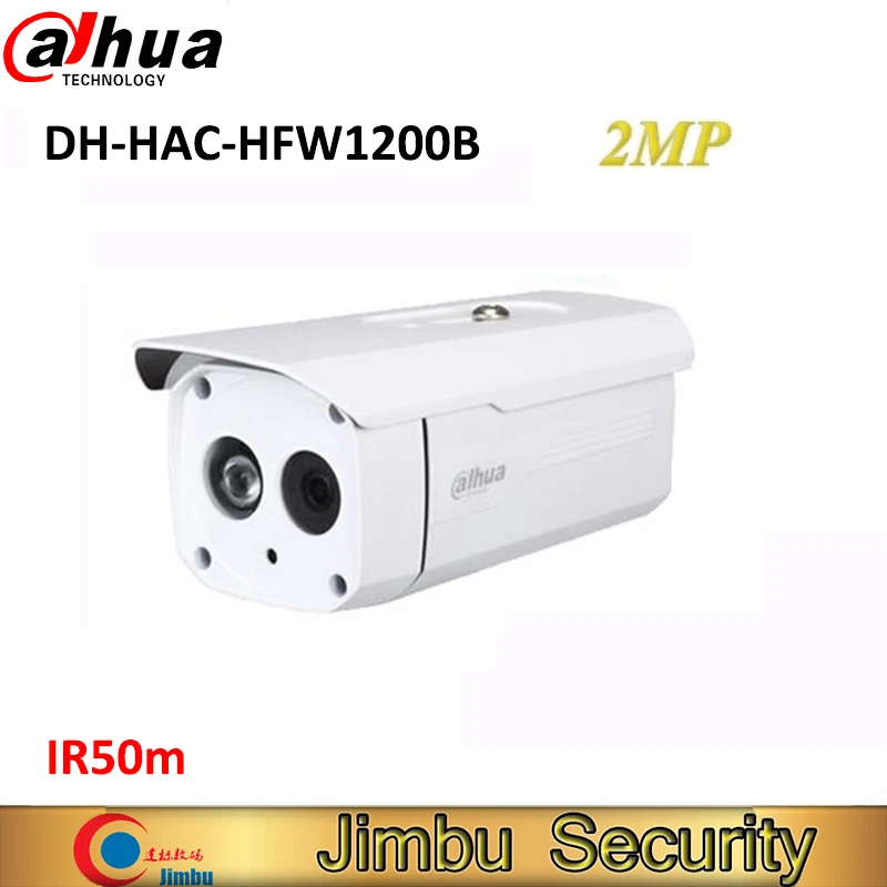 

DAHUA CMOS 1080P HDCVI Bullet Camera HAC-HFW1200B 1/3" 2MP IR 50M IP66 DH-HAC-HFW1200B security camera