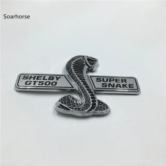 Soarhorse For Ford Mustang Shelby Gt500 Super Snake Cobra Wall Soarhorse For Ford Mustang Shelby Gt500 Super Snake Cobra Wall Plaque Emblem Badge Wings Sticker