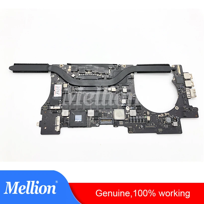  Echtem Verwendet A1398 Laptop Motherboard A1398 Für MacBook Pro 15 ''22 GHz Core i7 16G 256G SSD mi
