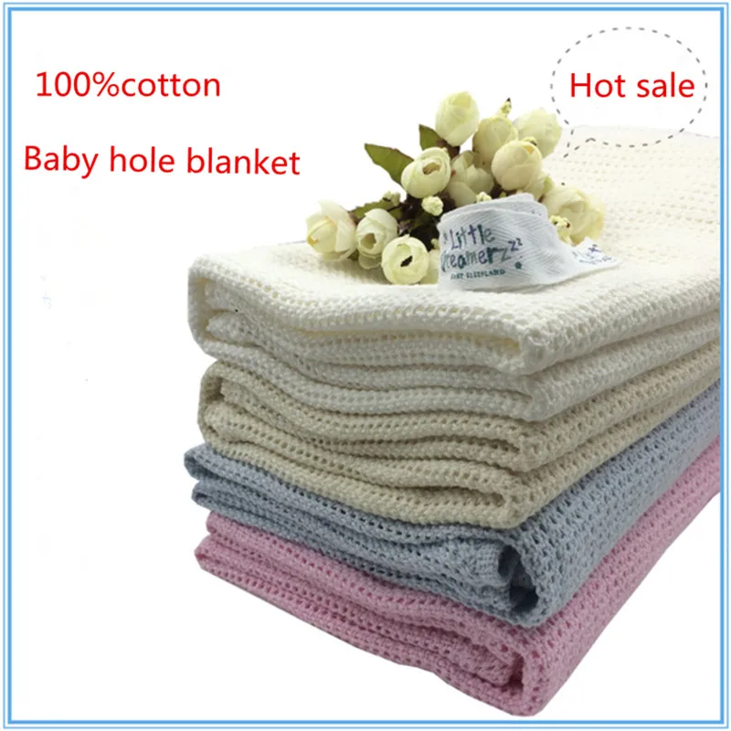 2017 New Limited Swaddle Crochet Baby Blanket 75*100cm Blankets Newborn