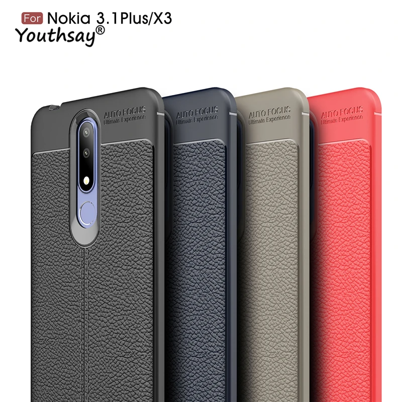 Youthsay чехол для Nokia 3 1 Plus роскошный мягкий силиконовый противоударный телефона X3
