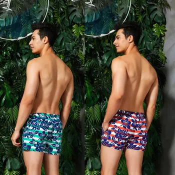 

WEIXINBUY 2019 New Swim Shorts Trunks Beach Board Quick Drying Pants Swimsuits Mens Running Sports Surffing shorts For Men F3