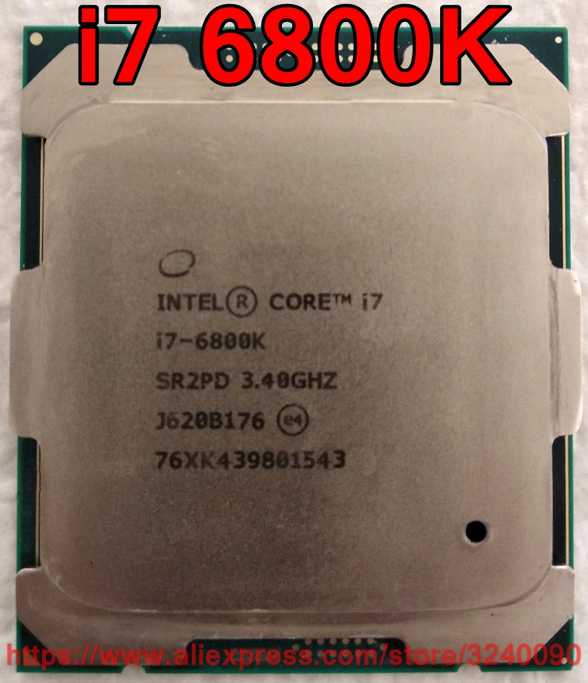 Intel-core i7プロセッサー,6800k,i7-6800K ghz,15m,6コア,3.40,オリジナル,送料無料