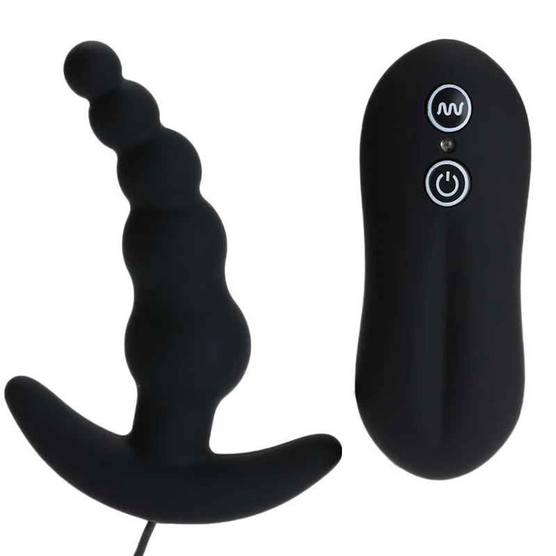 Sex Products Vibrating Anal Plug Butt Waterproof 10 Mode Silicone Vibrator Prostate Men Adult Toys for Women | Красота и здоровье
