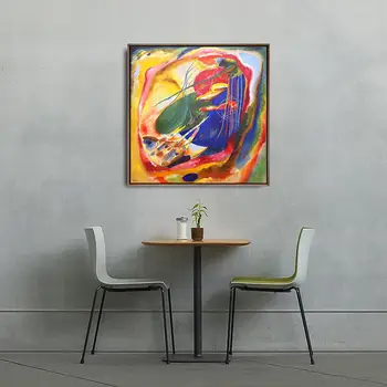 

Home Decoration Print Canvas Art Wall Pictures Poster Canvas Printings Square Paintings Russian Wassily Kandinsky