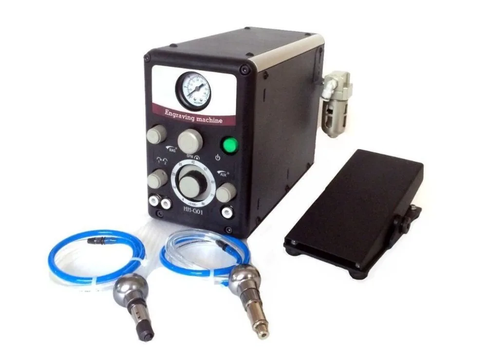 

HH-G01 Pneumatic GraverMax Engraver Double Ended Impact Graver Jewelry Engraver Fast Ship H#
