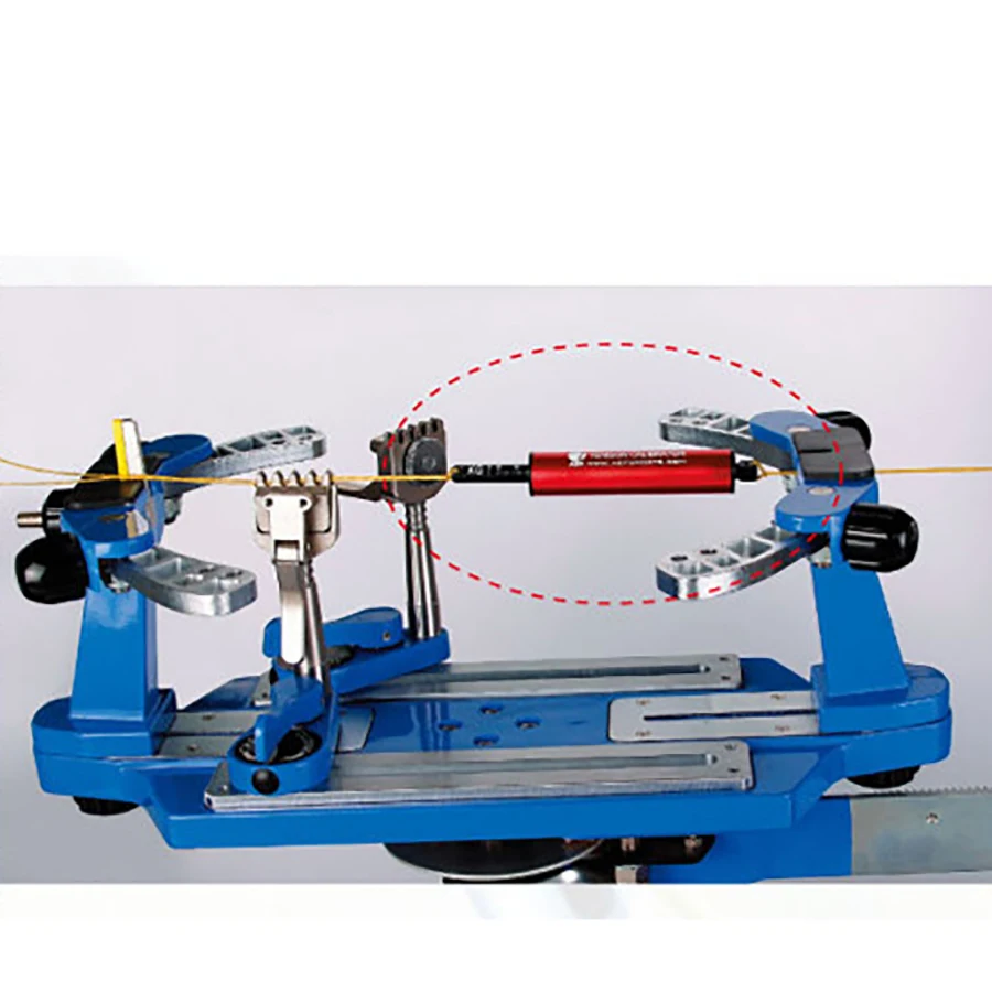 1 قطعة zarsia التوتر معير ل مضرب تنس الريشة مضرب التوتير آلة سلسلة أدوات