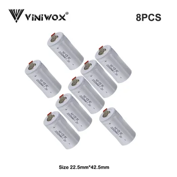 

Rechargeable Battery 1.2V SC 2200mAh Ni-CDPower Tool Battery Subc Cells Electrical Tools Batteries Good Quality Real Capacity