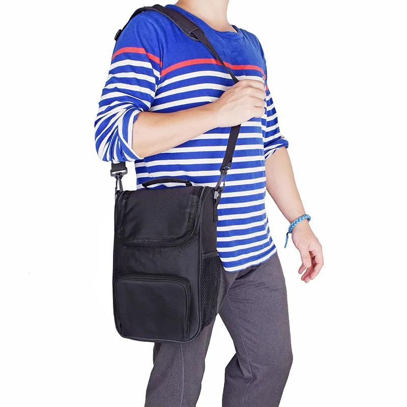 Cool Lunch Box insulated Lunch Thermal Bag for Women Men Work School Kids Girls Boys With Shoulder Strap Water Bottle Holder Cool Lunch Box insulated Lunch Thermal Bag for Women Men Work School Kids Girls Boys With Shoulder Strap Water Bottle Holder