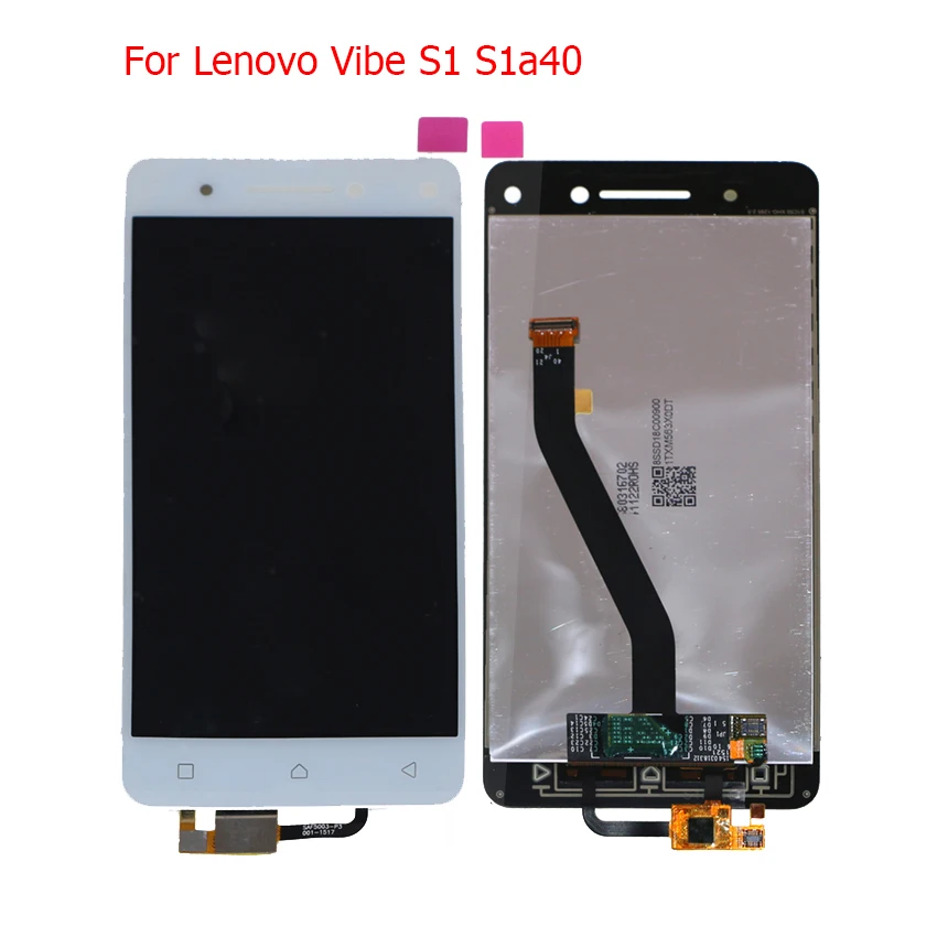 100% тестирование по очереди для lenovo Vibe S1 S1a40 ЖК дисплей с сенсорным экраном