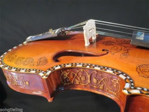 

Deluxe fancy Norwegian fiddle 16" viola (4*4) of profession Concert