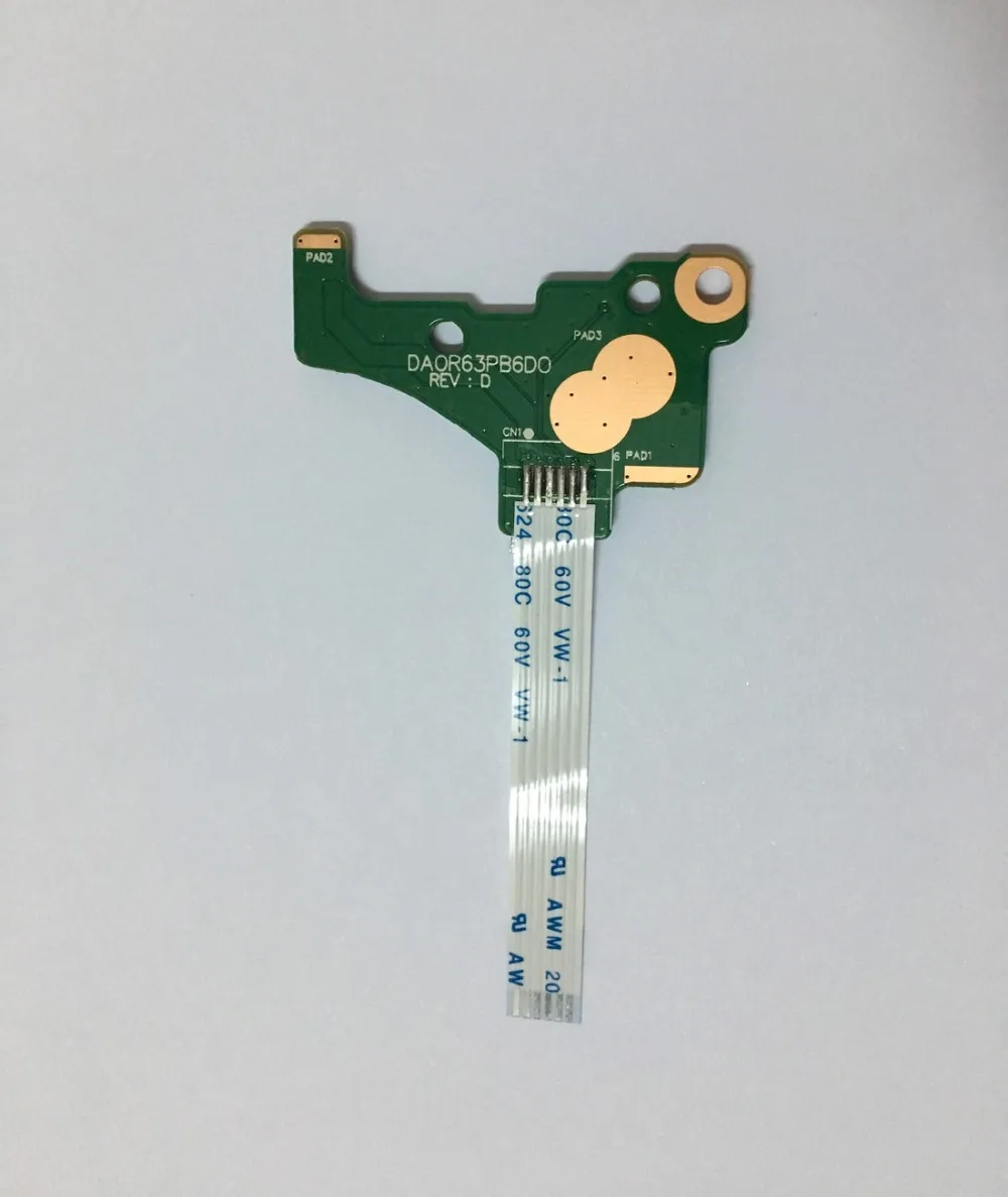 Оригинальная плата переключателя мощности WZSM для HP Pavilion 15 E Series 720673 001 DA0R63PB6D0 w 6