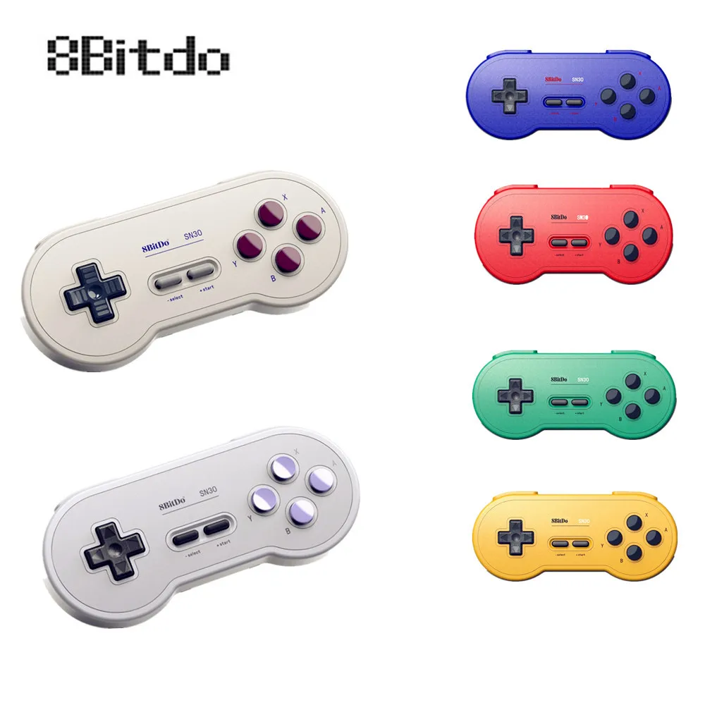 8Bitdo SN30 Bluetooth беспроводной контроллер GP красный желтый синий зеленый G Edition SN