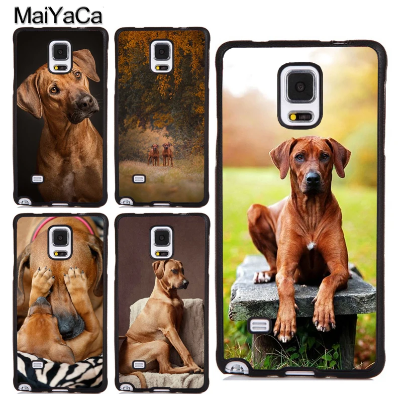 

MaiYaCa Rhodesian Ridgeback Dog Soft Rubber Case for Samsung Galaxy S4 S5 S6 S7 edge S8 S9 S10 Plus Lite Note 9 4 5 8 Cover