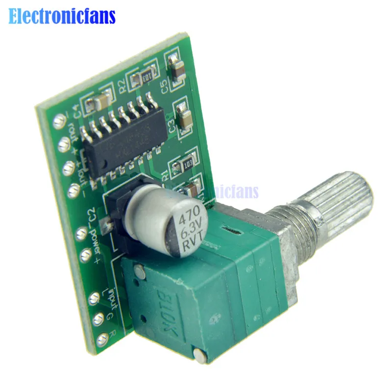 Цифровой усилитель звука 5 в постоянного тока 2 канала 2*3 Вт|audio amplifier board|volume controldc dc