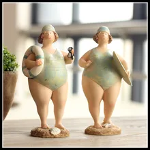 Set of 2, New arrivel fat girl vintage resin crafts home decoration accessories cute resin figurines new arrivel Set of 2, New arrivel fat girl vintage resin crafts home decoration accessories cute resin figurines new arrivel