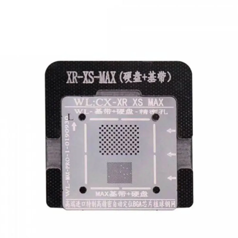 WL NAND Baseband IC BGA трафарет позиционирования для iPhone 6 7 8 X XS XR XSMAX 11|Сварочные флюсы| |