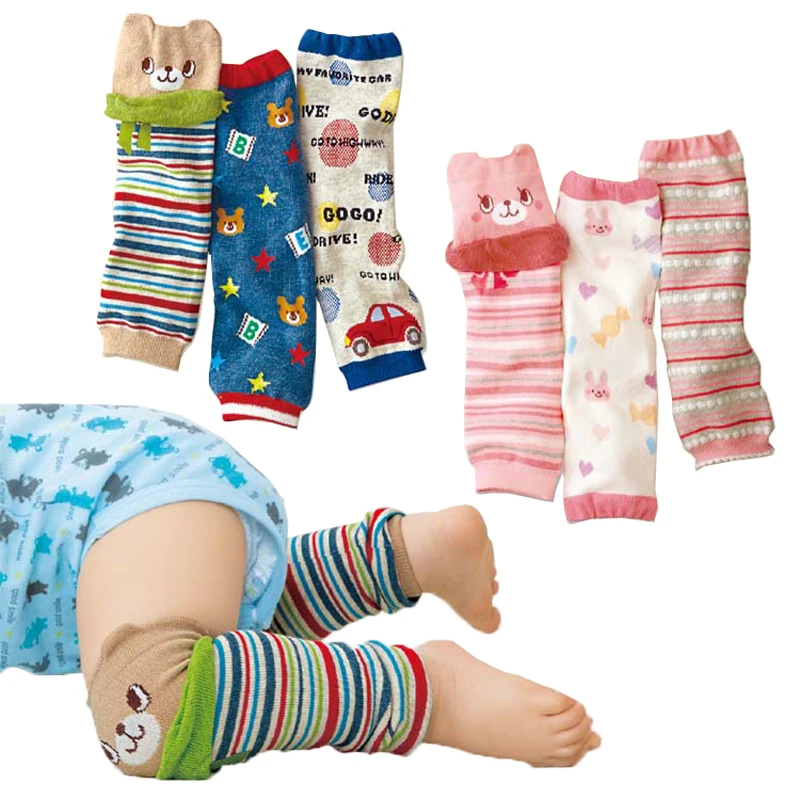 Baby Leg Warmers Leggings Knee pads socks for Toddler pack 10 pairs