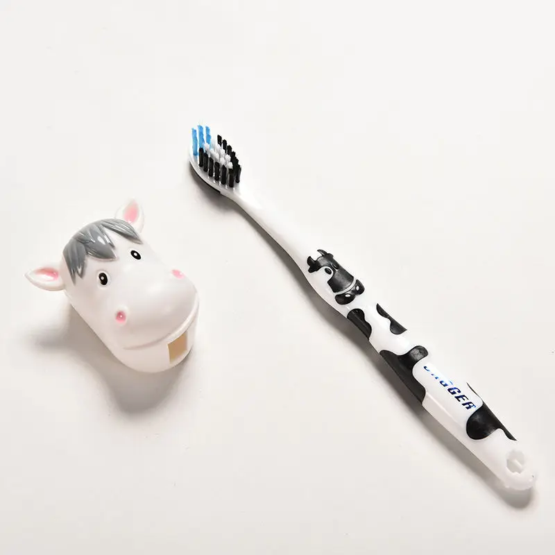 1 Pcs Lovely Cartoon Cows Rabbit Children's child toothbrush kid Toothbrush For little Boy Girl Tooth Brush Toddler Teethbrush 1 Pcs Lovely Cartoon Cows Rabbit Children's child toothbrush kid Toothbrush For little Boy Girl Tooth Brush Toddler Teethbrush